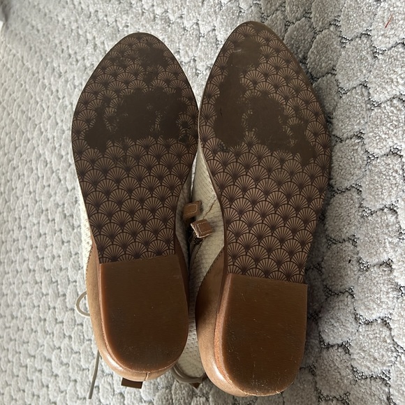 Kelsi dagger cream and tan boots - Picture 3 of 3